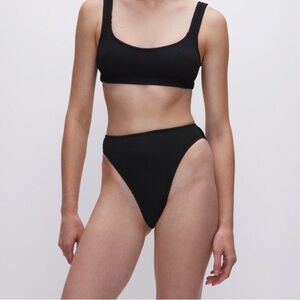 Good American Always Fits Good Waist Bikini Bottom in Black